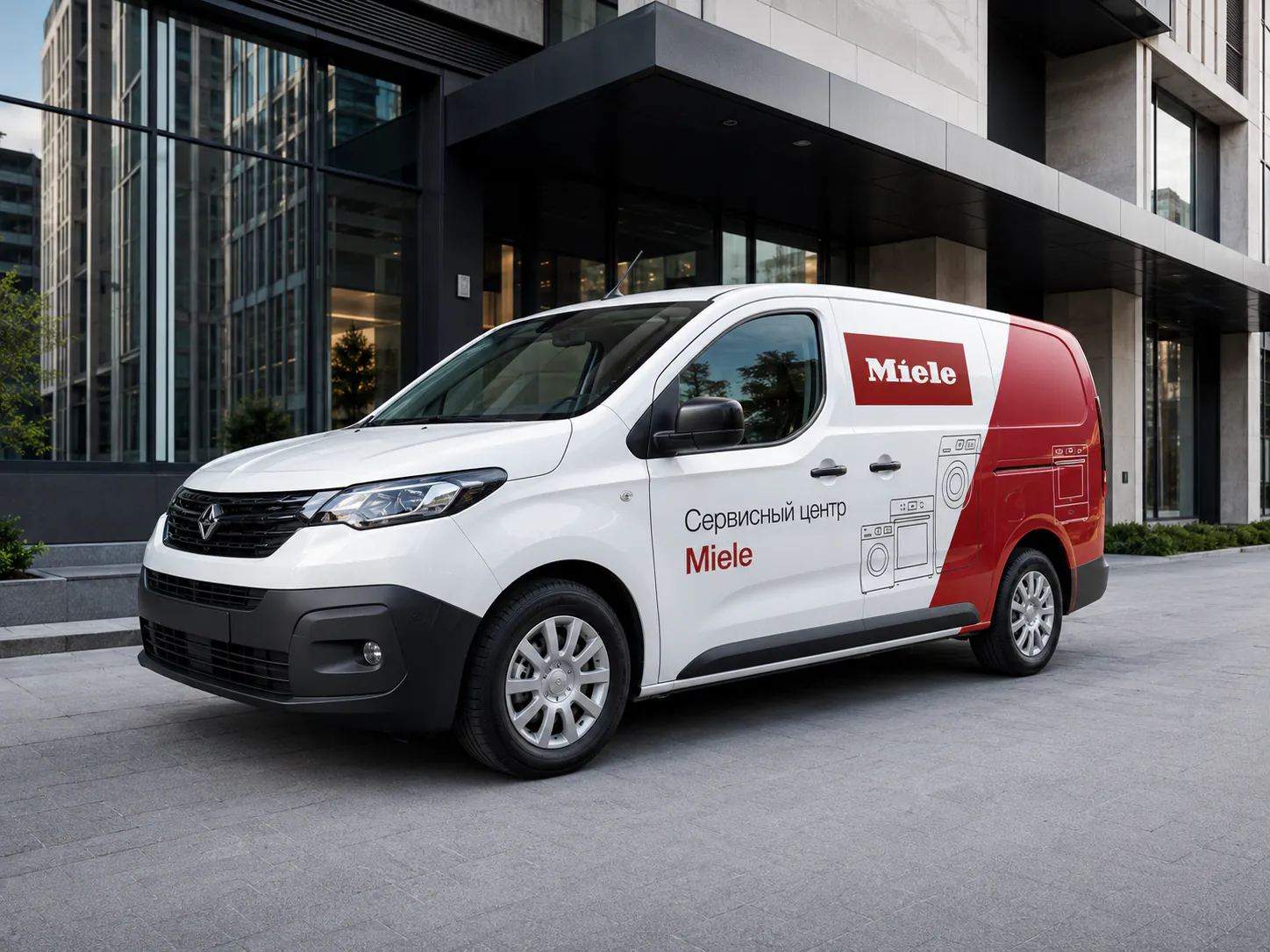 Сервисный автомобиль Miele